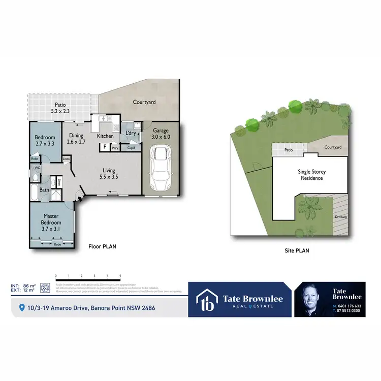 Floorplan of Homely unit listing, 10/3-19 Amaroo Drive, Banora Point NSW 2486