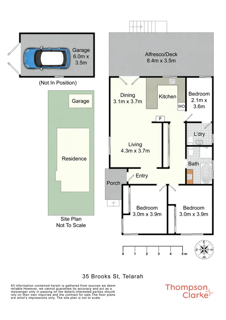 Floorplan of Homely house listing, 35 Brooks Street, Telarah NSW 2320
