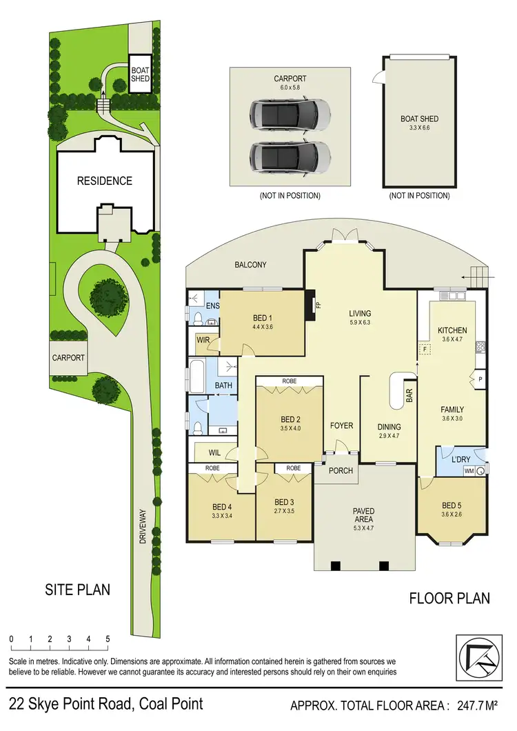 Floorplan of Homely house listing, 22 Skye Point Road, Coal Point NSW 2283
