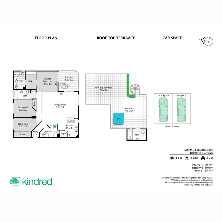 Floorplan of Homely apartment listing, 9/72 Sutton Street, Redcliffe QLD 4020