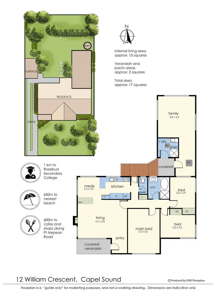 Floorplan of Homely house listing, 12 William Crescent, Capel Sound VIC 3940
