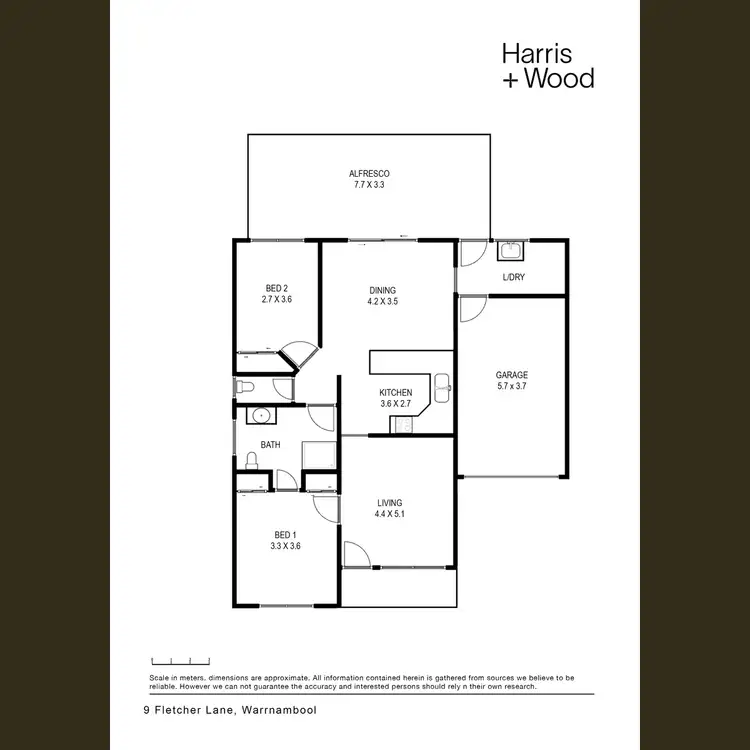 Floorplan of Homely house listing, 9 Fletcher Lane, Warrnambool VIC 3280