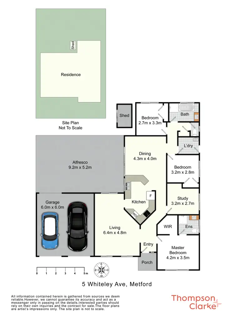 Floorplan of Homely house listing, 5 Whiteley Avenue, Metford NSW 2323