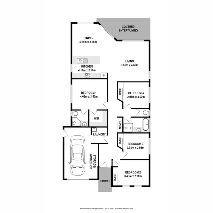 Floorplan of Homely house listing, 5 Blue View Terrace, Glenmore Park NSW 2745