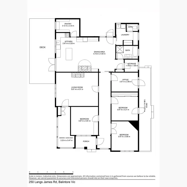 Floorplan of Homely rural property listing, 250 Langs James Road, Balintore VIC 3249