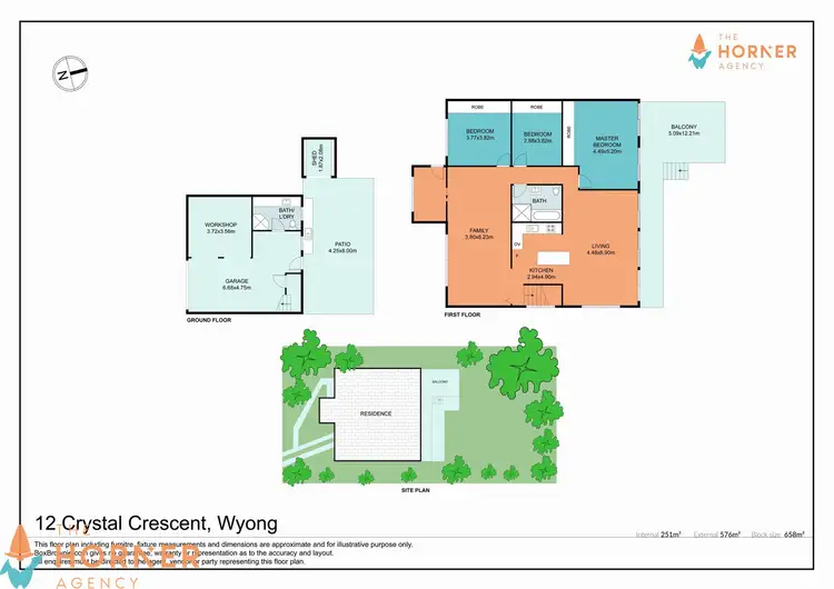 Floorplan of Homely house listing, 12 Crystal Crescent, Wyong NSW 2259
