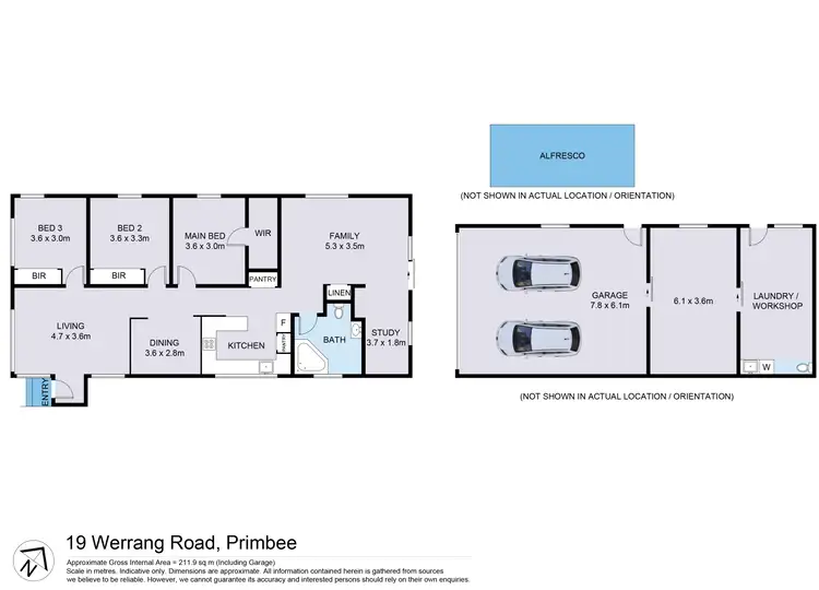Floorplan of Homely house listing, 19 Werrang Road, Primbee NSW 2502
