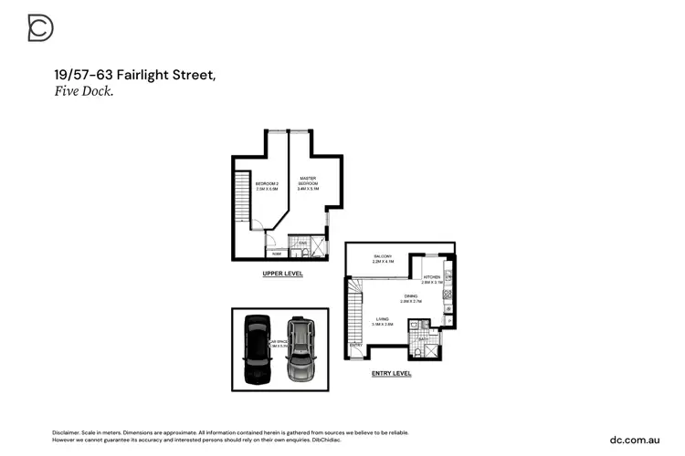 Floorplan of Homely apartment listing, 19/57-63 Fairlight Street, Five Dock NSW 2046