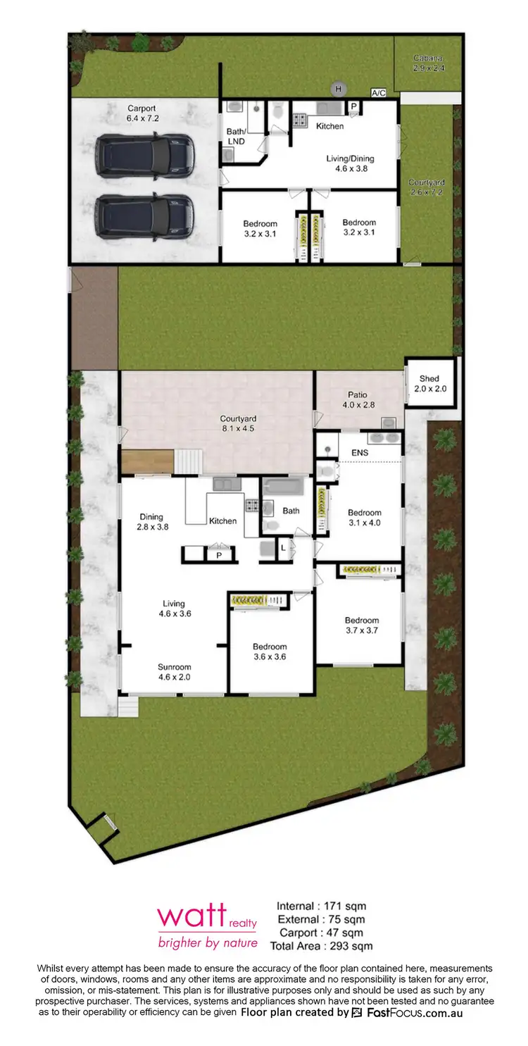 Floorplan of Homely house listing, 1 Marathon Street, Aspley QLD 4034
