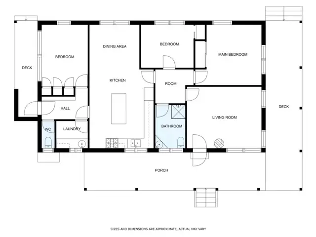 Floorplan of Homely house listing, 12 Albion Lane, Allans Flat VIC 3691