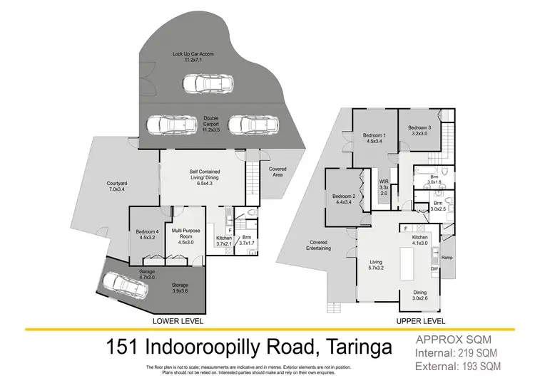 Floorplan of Homely house listing, 151 Indooroopilly Road, Taringa QLD 4068