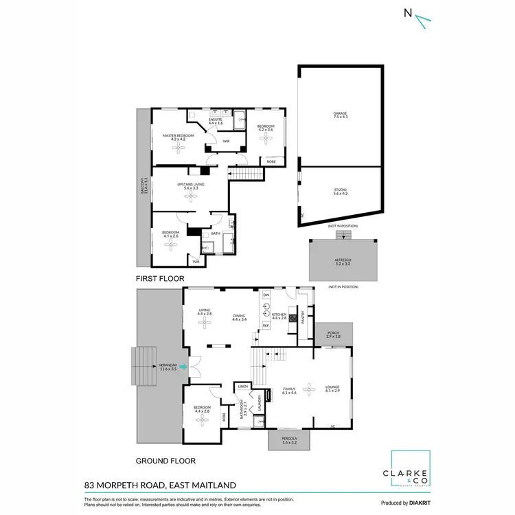 Floorplan of Homely house listing, 83 Morpeth Road, East Maitland NSW 2323