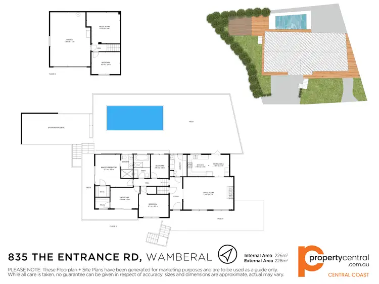 Floorplan of Homely house listing, 835 The Entrance Road, Wamberal NSW 2260