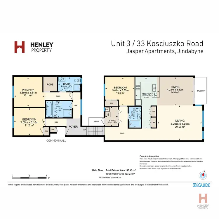 Floorplan of Homely apartment listing, 3/33 Kosciuszko Road, Jindabyne NSW 2627