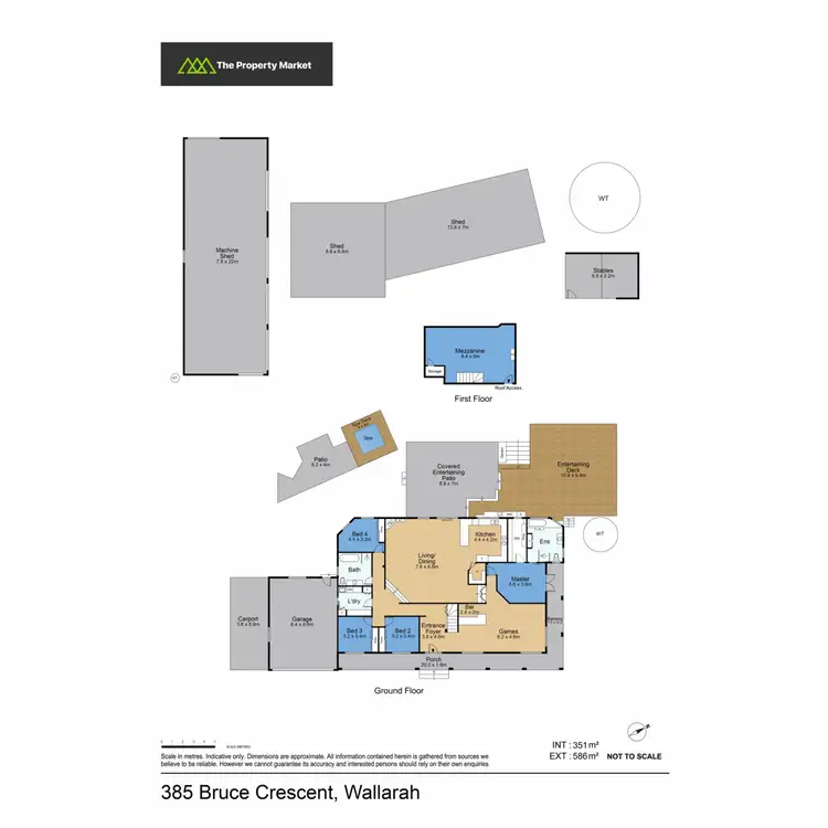 Floorplan of Homely rural property listing, 385 Bruce Crescent, Wallarah NSW 2259
