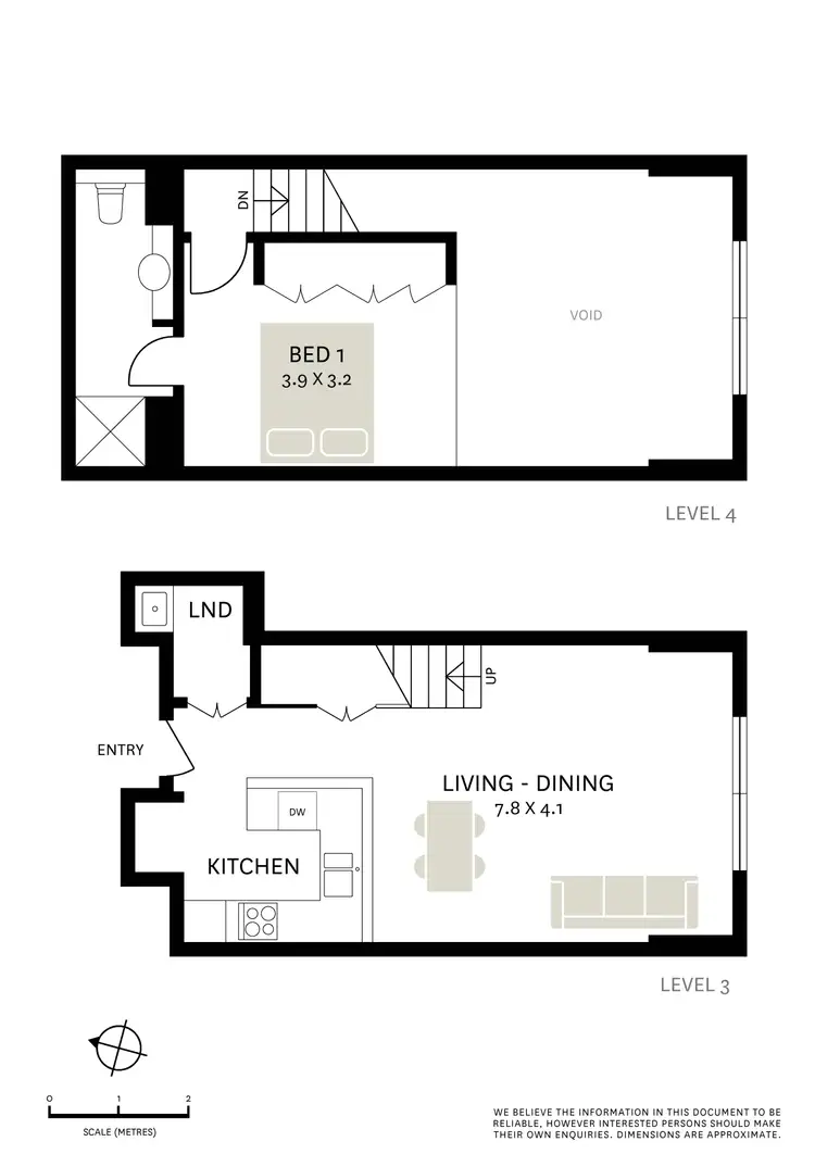 Floorplan of Homely apartment listing, 309/133 Goulburn Street, Surry Hills NSW 2010