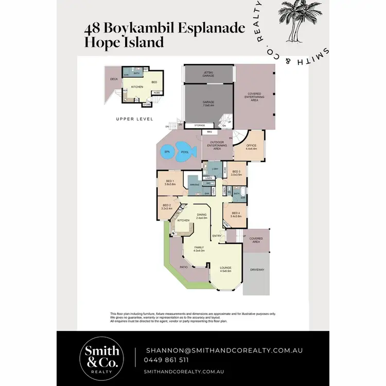 Floorplan of Homely house listing, 48 Boykambil Esplanade South, Hope Island QLD 4212