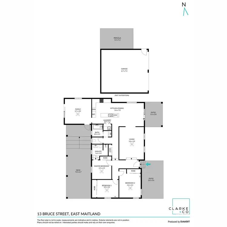 Floorplan of Homely house listing, 13 Bruce Street, East Maitland NSW 2323