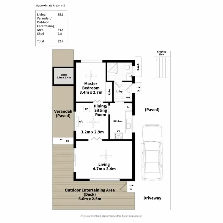 Floorplan of Homely house listing, Site 105/22 Tuit Road, Port Willunga SA 5173