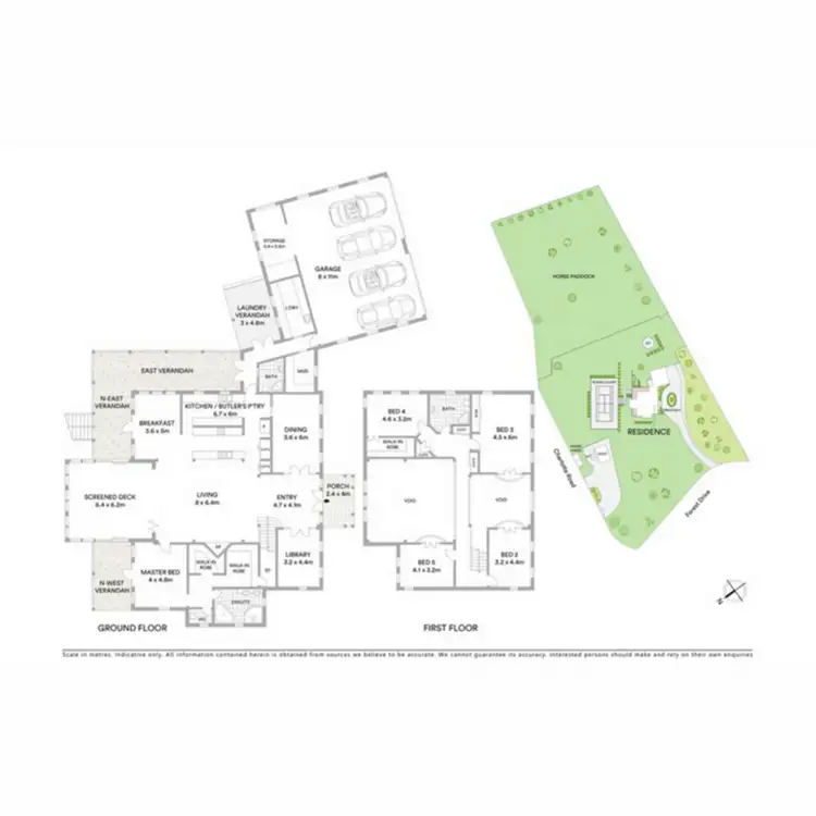 Floorplan of Homely house listing, 46 Forest Drive, Hampton QLD 4352
