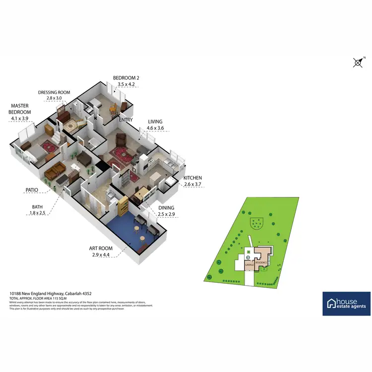 Floorplan of Homely house listing, Lot 23, 10188 New England Highway, Cabarlah QLD 4352