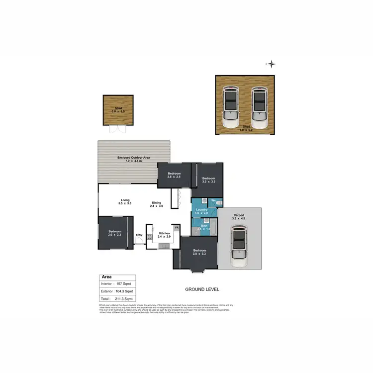Floorplan of Homely house listing, 380 Boundary Street, Torrington QLD 4350