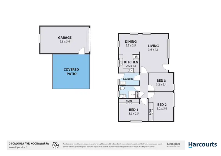 Floorplan of Homely house listing, 24 Caloola Avenue, Koonawarra NSW 2530