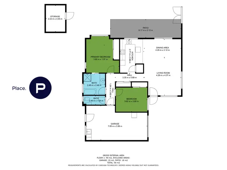 Floorplan of Homely townhouse listing, 7/58 Groth Road, Boondall QLD 4034