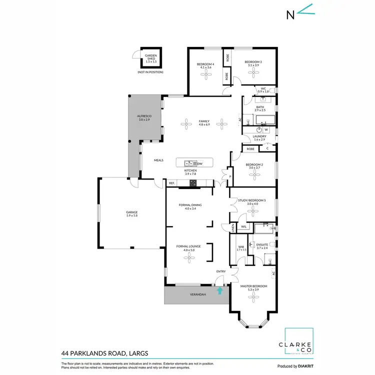 Floorplan of Homely house listing, 44 Parklands Road, Largs NSW 2320