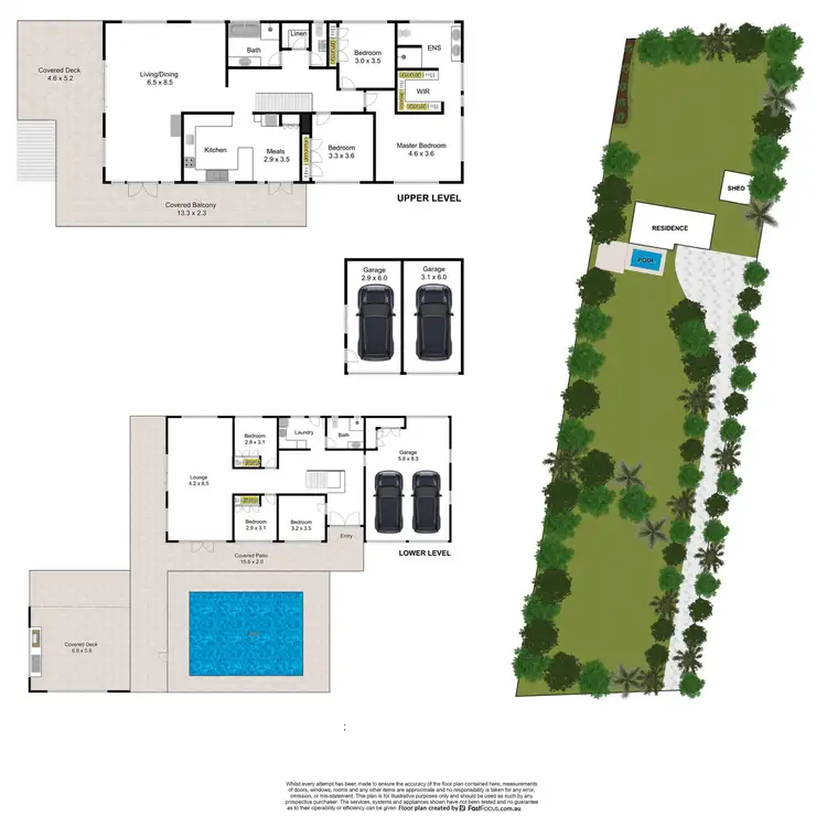 Floorplan of Homely rural property listing, 20 Royston Street, Brookfield QLD 4069