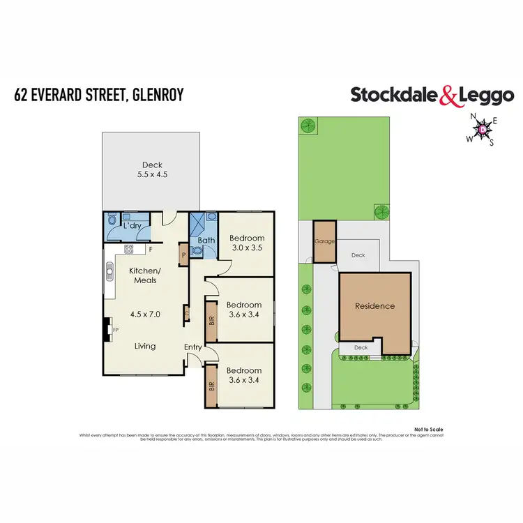 Floorplan of Homely house listing, 62 Everard Street, Glenroy VIC 3046