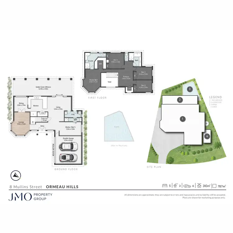 Floorplan of Homely house listing, 8 Mullins Street, Ormeau Hills QLD 4208