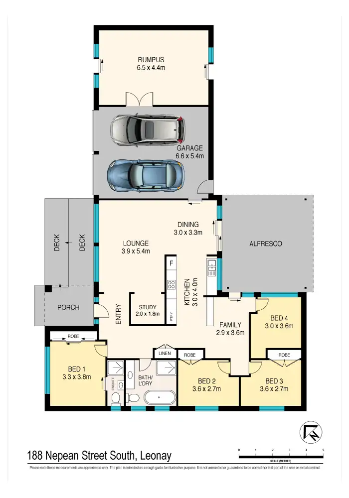 Floorplan of Homely house listing, 188 Nepean Street South, Leonay NSW 2750