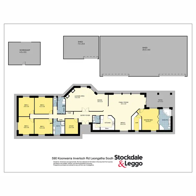 Floorplan of Homely house listing, 590 Koonwarra-Inverloch Road, Leongatha South VIC 3953
