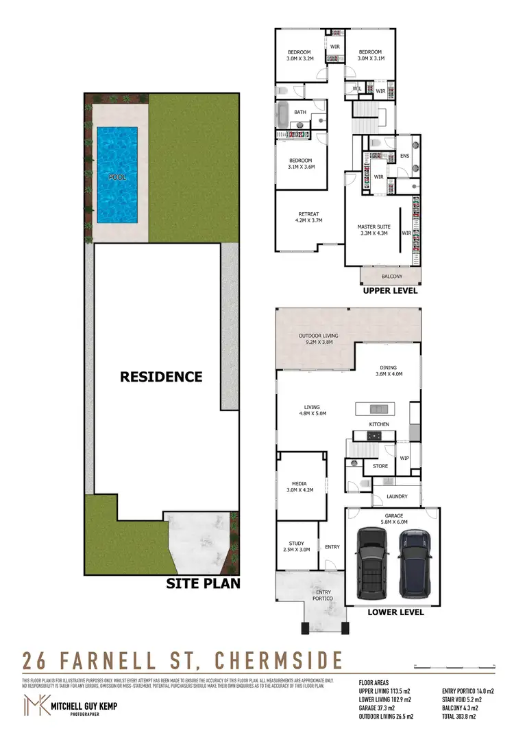 Floorplan of Homely house listing, 26 Farnell Street, Chermside QLD 4032
