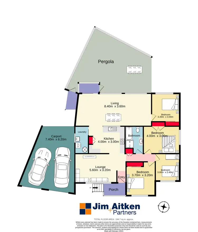 Floorplan of Homely house listing, 54 Burton Street, Werrington NSW 2747