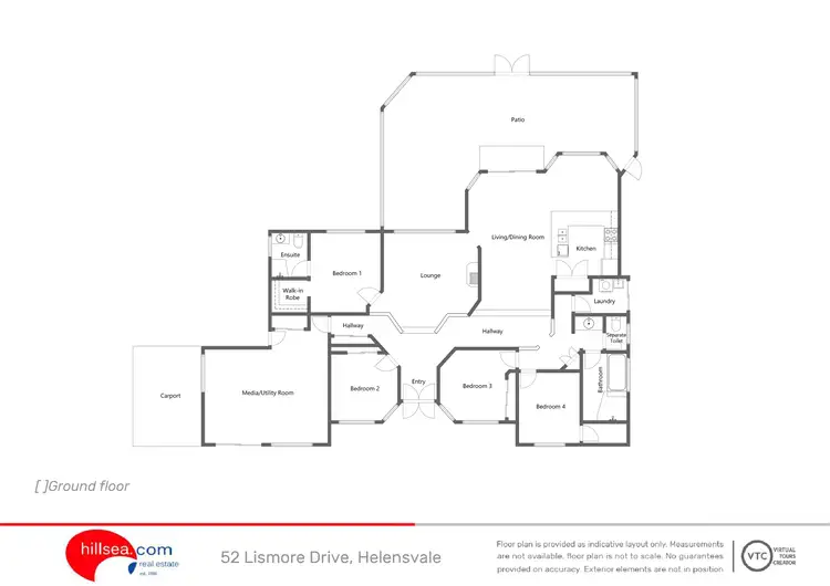 Floorplan of Homely house listing, 52 Lismore Drive, Helensvale QLD 4212