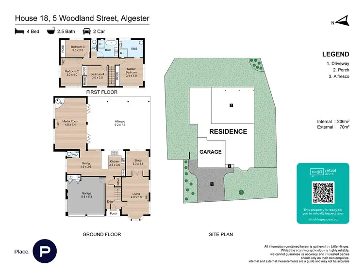 Floorplan of Homely house listing, 18 Circlewood Court, Algester QLD 4115