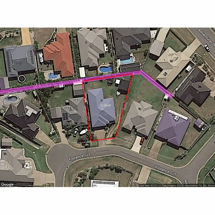 Floorplan of Homely house listing, 6 Florence Circuit, Taroomball QLD 4703