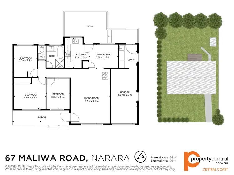 Floorplan of Homely house listing, 67 Maliwa Road, Narara NSW 2250