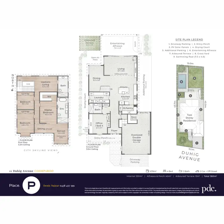 Floorplan of Homely house listing, 11 Duhig Avenue, Coorparoo QLD 4151
