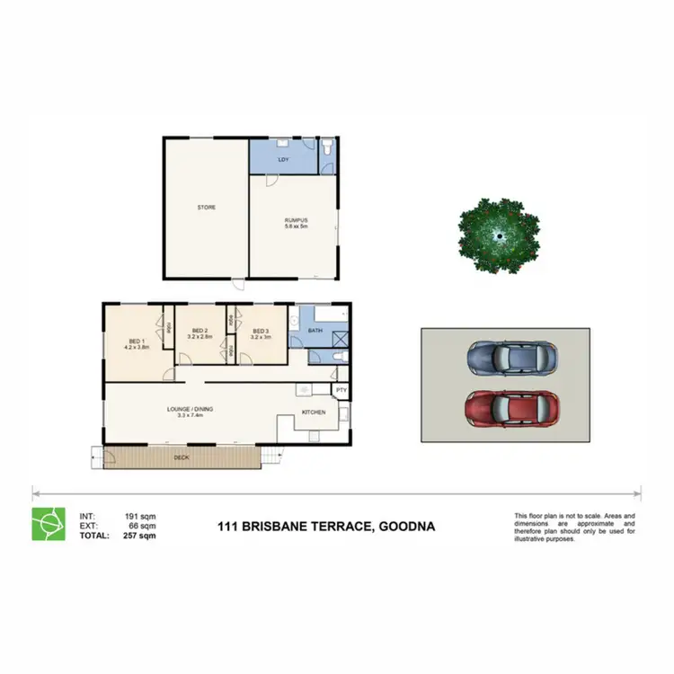 Floorplan of Homely house listing, 111 Brisbane Terrace, Goodna QLD 4300