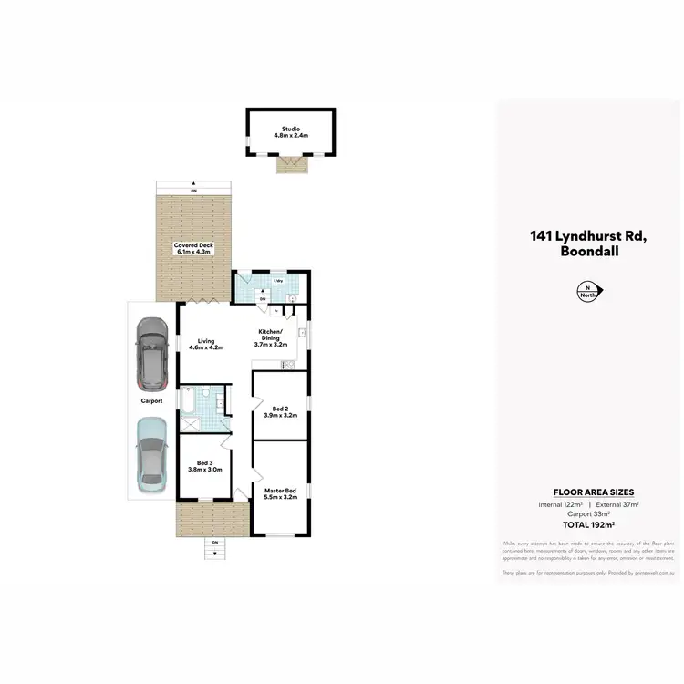 Floorplan of Homely house listing, 141 Lyndhurst Road, Boondall QLD 4034