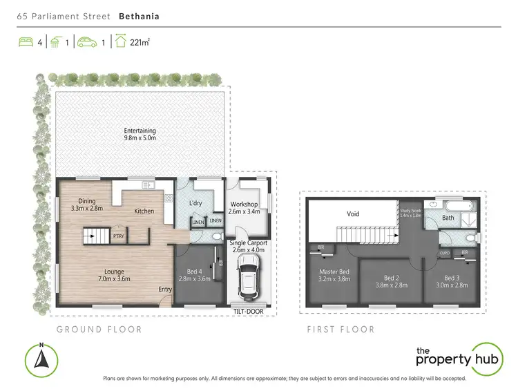 Floorplan of Homely house listing, 65 Parliament Street, Bethania QLD 4205