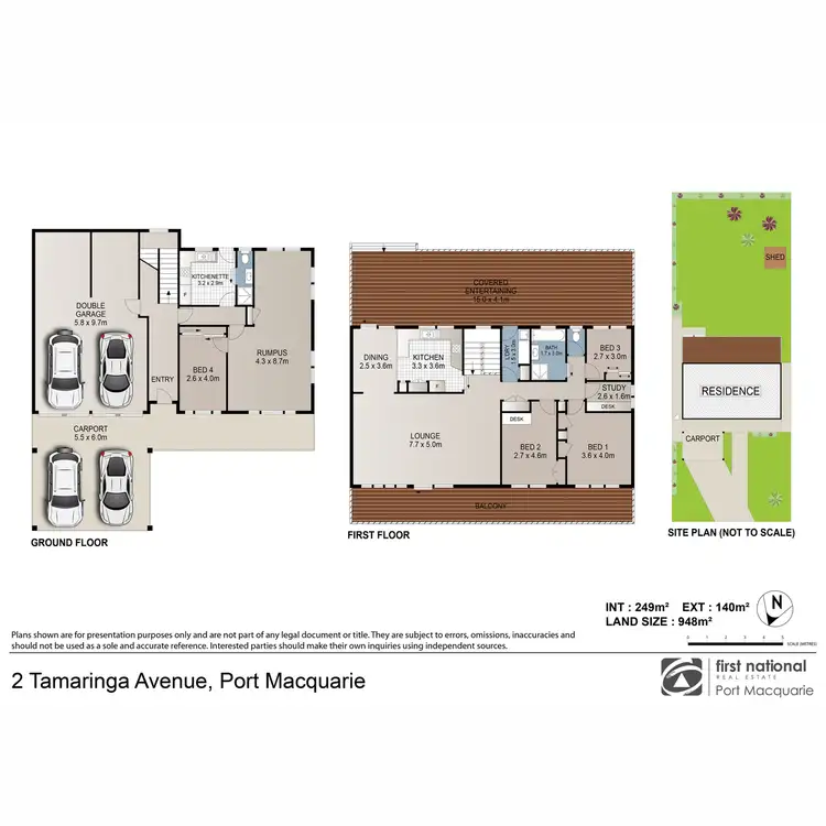 Floorplan of Homely house listing, 2 Tamaringa Avenue, Port Macquarie NSW 2444