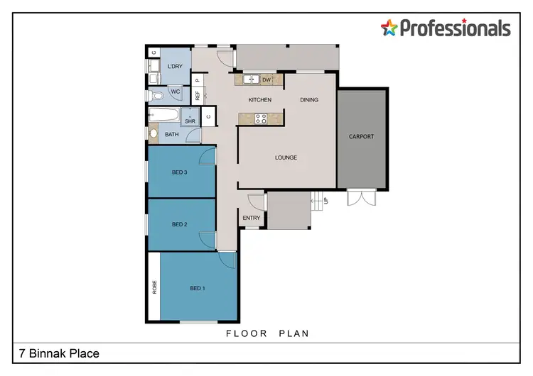 Floorplan of Homely house listing, 7 Binnak Place, Mount Austin NSW 2650