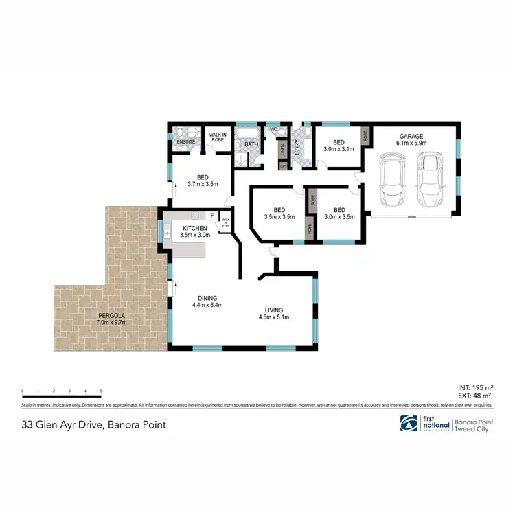 Floorplan of Homely house listing, 33 Glen Ayr Drive, Banora Point NSW 2486