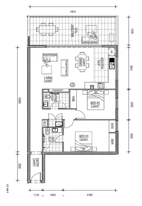 Floorplan of Homely house listing, 11/696 Albany Highway, East Victoria Park WA 6101