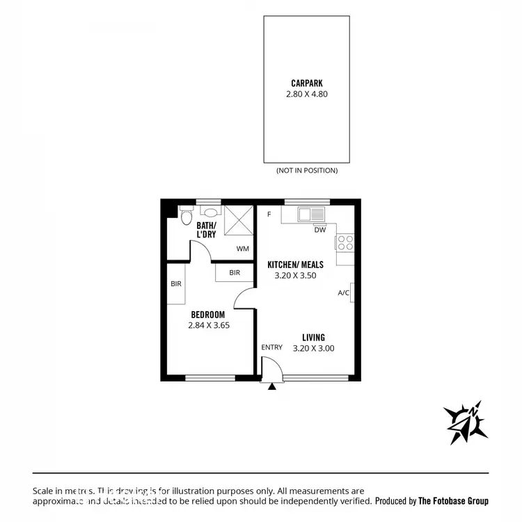 Floorplan of Homely unit listing, 7/7 Wakefield Street, Kent Town SA 5067