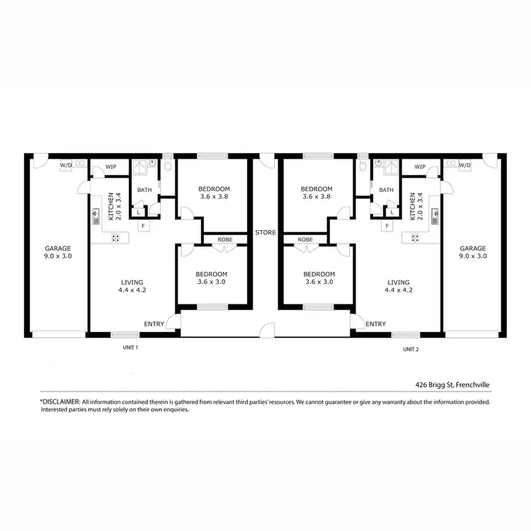 Floorplan of Homely house listing, 426 Brigg Street, Frenchville QLD 4701
